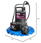WAYNE WAPC250-1/4 HP Reinforced Thermoplastic Pool Cover Pump - Up to 3,000 Gallons Per Hour - Automatic On/Off Water Removal Pool Cover Pump