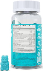 SugarBearPro Hair Vitamin Gummy 1 Month Supply, Extra Strength Biotin 6000mcg for Hair Growth, Vegan Vitamin B12, MSM, Inositol, Omega 3, Elderberry, Certified Kosher, Halal, Cruelty-Free