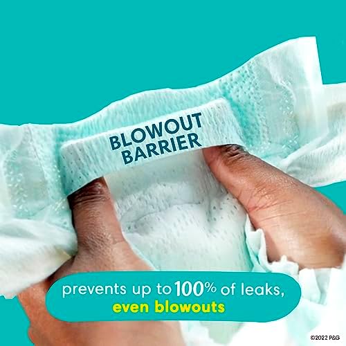 Pampers Swaddlers Disposable Baby Diapers Size 3, 168 Count with Sensitive Water Based Baby Wipes 12 Flip-Top Packs (1008 Wipes Total)