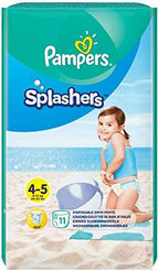 Pampers Splashers Size 4-5 9-15 kg Disposable Swim Diapers for Optimal Protection in Water, 11 Pieces