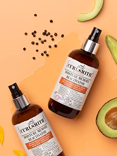 CURLSMITH - Moisture Memory Reactivator - Vegan Refresher Leave In Conditioner for Wavy, Curly and Coily Hair