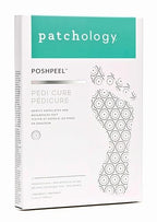 Patchology PoshPeel Pedi Cure - Foot Peel Mask Soak Treatment, Pedicure Foot Spa, Feet Peeling Mask, Pedicure Booties w/Deep Exfoliation for Baby-soft Skin, Pedicure Supplies for Foot Care, 1 Pair