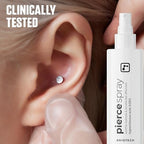 BRIOTECH Pierce Pro Piercing Aftercare Spray, Gentle Hypochlorous Acid Spray, Calm Redness & Itch, Reduce Bumps & Crust, Zero-Contact, No Rinse, No Residue HOCl Spray, 4 fl oz
