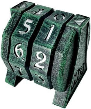 NERD GEAR Commander Essentials Kit - Ultimate Accessory for MTG Commander EDH - MTG Command Zone Tray - Health Counter - Spin Down Dice - Dry Erase Tokens (Midnight Forest)