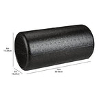 Amazon Basics High Density Foam Roller for Exercise and Recovery, 12 Inches, Black