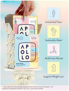 Unico Apollo Protein Powder Samples Variety Pack | Try 6 Flavors in 1 | Convenient Single-Serving Pouches | Non-Chalky Texture | 100% Grass-Fed Whey, Casein and Egg White Protein Formula