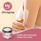 Topical Magnesium Cream for Pain and Sleep,Nighttime Magnesium Lotion for Leg Cramps,Muscle Relaxation,Calm,Deep Hydration for Body & Skin Care - Natural and Safe for Kids.