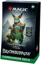 Magic: The Gathering Bloomburrow Commander Deck - Peace Offering (100-Card Deck, 2-Card Collector Booster Sample Pack + Accessories)