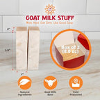 Goat Milk Stuff HONEYSUCKLE Goat Milk Soap - Natural Soap Bar, Gifts for Men and Women, Gentle for both Face and Body, Handmade Bar Soap (Box of 2)