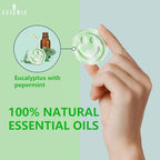 Eucalyptus for Shower Stuff Steamers wtih Tray,Shower Tablets for Women and Men, Steamers Bombs Aromatherapy for Relaxation and Stress Relief, Perfect for Self Care Items and Bath Gifts (20 Pcs)