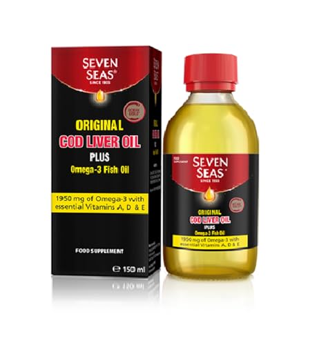 Seven Seas | Cod Liver Oil Liquid - Traditional | 1 x 450ml