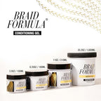 EBIN NEW YORK Braid Formula Conditioning Gel, Super Hold, 11 Oz | Great for Braiding, Twisting, Edges, No Residue, No Flaking, Strong Hold, High Shine, Smoothing with Clean, No Build-up