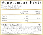 Coco March Silk Face Collagen - Silky Radiant Skin New Amino Molecules for Hair Nails-Joint Health-20g Protein NO Taste-Dissolves Instantly - Unmatched Results Elixir - 30 Day Supply