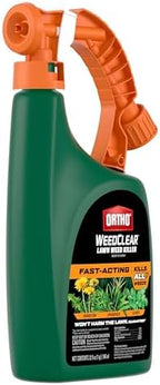 Ortho WeedClear Lawn Weed Killer Ready to Spray: for Northern Lawns, Kills Dandelion, Crabgrass, and Clover, 32 oz., 2-Pack