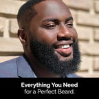 Golden Grooming Co. Beard Bundle – 2 oz Beard Oil, 4 oz Beard Balm, and 8 oz Beard and Hair Shampoo – All-Natural Beard Grooming Set for Nourishment, Styling, and Cleansing