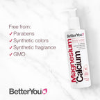 BetterYou Magnesium Plus Calcium Body Lotion - Body Cream With Magnesium And Calcium - Topical Cream For Bone Support - Dry Skin Lotion - 6.08 oz