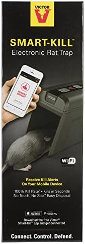 Victor M2 Smart-Kill Humane Wi-Fi Enabled Electronic Rat Trap Killer - 2 Traps