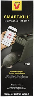 Victor M2 Smart-Kill Humane Wi-Fi Enabled Electronic Rat Trap Killer - 2 Traps