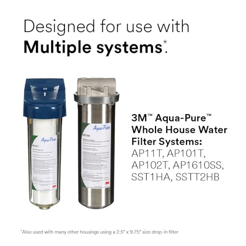 Aqua-Pure ap117 Model AP117NP 5541705 Whole House Standard Diameter Replacement Filter (Pack of 2)