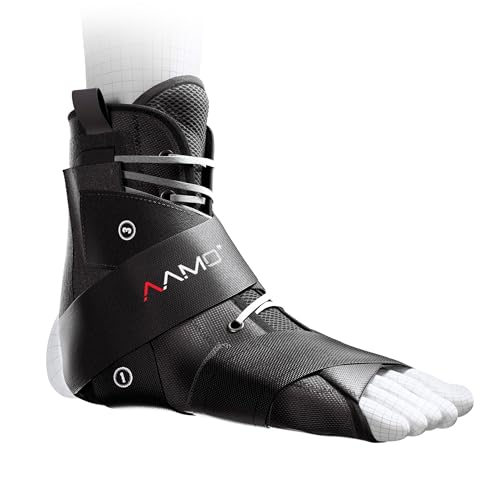 AAMO Sport Lace Up Ankle Brace for Women and Men, Ankle Support, Foot Brace, For Sprained or Injured Ankle and More, Ankle Brace for Sports, Size XL