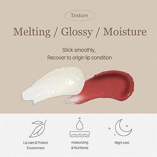 mixsoon Vegan Melting Lip Balm 0.14 oz / 4.1g (Clear)