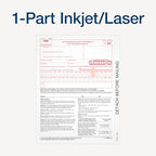 Adams 1096 Summary Tax Forms 2024, NonEmployee Compensation Forms, Summary Transmittal Forms, 1-Part Inkjet/Laser, 20-Pack (1009308)