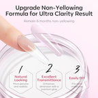 modelones Acrylic Nail Kit - Clear/White/Pink Acrylic Powder and Liquid Set with Acrylic Nail Brush, Nail Dehydrator and Primer, Starter Kit for Acrylic Nail Extension Beginners for Women Gifts
