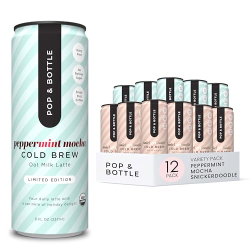 Pop & Bottle Seasonal Oat Milk Lattes (Variety)