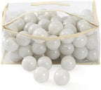 MoonxHome Ball Pit Balls for Toddlers, BPA Free Crush Proof Plastic Toy Balls for Ball Pit, Children's Pool Water Toys, Macaron Ocean Balls for Play Tent 2.15 Inch Pack of 100…