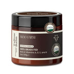 MOO FARM Beef Tallow for Skin - Natural Coffee & Vanilla Hydrating Balm - Grass-Fed Organic Beef Tallow for skin, Safe for Every Skin Concern - Rich Vitamins A, D, E, K, B1 - Made in USA (2oz)