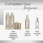 Kenra Platinum Luxe Shine Conditioner | Gold Enriched | Rich, Shine-Enhancing Daily Conditioner | Revitalies for Improved Manageability & Smoothness | All Hair Types | 31.5 fl. Oz