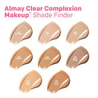 Almay Clear Complexion Acne Foundation Makeup with Salicylic Acid - Lightweight, Medium Coverage, Hypoallergenic, -Fragrance Free, for Sensitive Skin , 200 Buff, 1 fl oz.