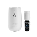 LINTRO - Waterless Portable Essential Oil Diffuser, Rechargeable USB Type-C, Aromatherapy 100% Pure Essential Oil Nebulising Diffuser For Car, Office, Bedroom,Spa