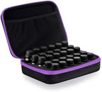 DHXYZZB Essential Oils Carrying Case Holds, 30 Bottles 5ml, 10ml, 15ml Bottles Storage Organizer Bag Hard Shell EVA