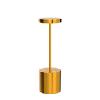 SAKRINGT 2 Pack Cordless Table Lamp Rechargeable, 5000mAh Battery Operated Portable Table Light,Dimming LED Table Lamp for Restaurant/Patio/Outdoor(Gold)