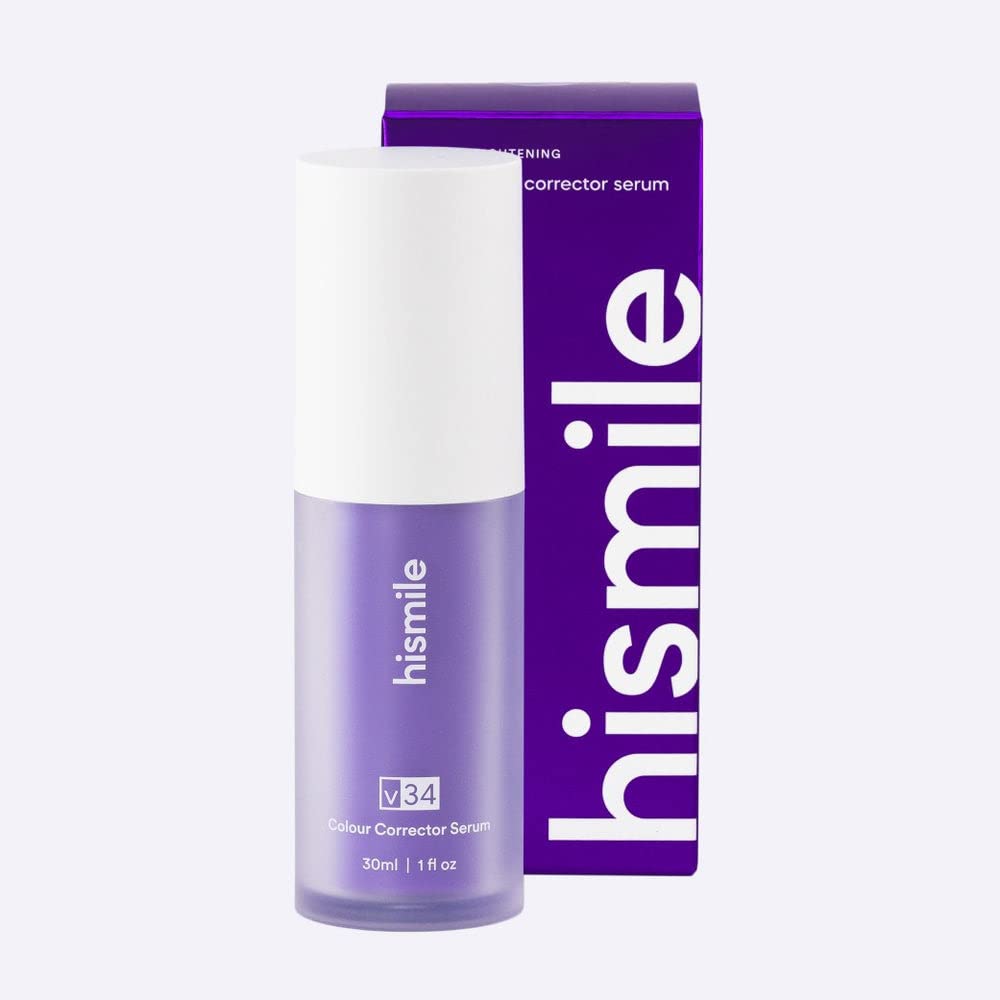 Hismile v34 Colour Corrector, Tooth Stain Removal, Purple Toothpaste, Hismile V34, Tooth Colour Corrector