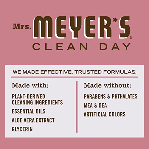 Mrs. Meyer's Clean Day Liquid Dish Soap, Rosemary Scent, 16 ounce (Pack of 6)