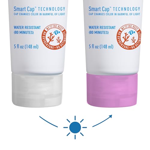 Bundle of BLUE LIZARD Sensitive Mineral Sunscreen with Zinc Oxide Sensitive, SPF 50 5 Fl Oz + 3-Pack Blue Lizard Mineral SPF 15 Lip Balm:Natural Coconut Flavor, Each Tube 0.13 oz.