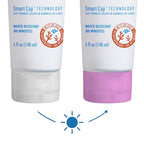 Bundle of BLUE LIZARD Sensitive Mineral Sunscreen with Zinc Oxide Sensitive, SPF 50 5 Fl Oz + 3-Pack Blue Lizard Mineral SPF 15 Lip Balm:Natural Coconut Flavor, Each Tube 0.13 oz.