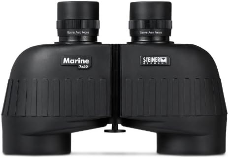Steiner Marine Binoculars for Adults and Kids, 7x50 Binoculars (7x50) and Premium Padded Binocular Case