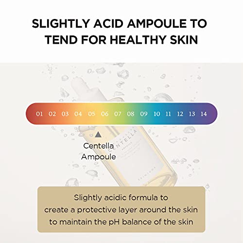 SKIN1004 Madagascar Centella Asiatica Ampoule Facial Serum 1.85 fl.oz, 55ml, Soothes Acne Prone and Sensitive Skin