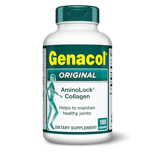 Genacol Original – Collagen Supplement with Ultra-Hydrolyzed Peptides for Joint Health Support, Value Duo-Pack, 360 Capsules (120-Day Supply)