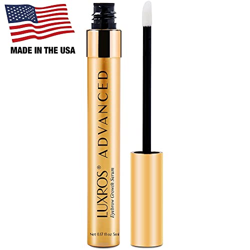 Advanced Eyebrow Growth Serum for Thicker Brows – Eye Brow Hair Growth Serum for Strong, Full, Thick Eyebrows as Soon as 4 Weeks to 60 Days (5 ml)