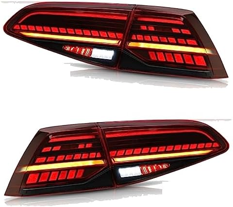 OQHAIR Dynamic Tail Light Assembly car tail light Modified sequential turn signal LED Tail lights Rear lamps For VW For Golf 7 MK7 MK7.5 2013-2019