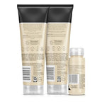 John Frieda Blonde+ Hair Repair System Bundle, Includes Full Repair System, Pre-Shampoo Treatment 3.3oz, Bond Building Shampoo 8.3oz, and Conditioner 8.3oz, Strengthens and Repairs Damaged Hair