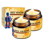 Bee Venom Joint Gel, Professional Bee Venom Ointment,Bee Venom Cream,Bee Venom Joint and Bone Cream for Back, Knee, Hands, Neck, Feet -60g (2PCS)