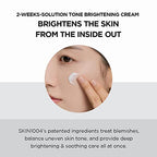 SKIN1004 Madagascar Centella Tone Brightening Capsule Cream 2.53 fl.oz, 75ml, Non-sticky Hydrating Brightening