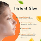 Snail Mucin Serum Vitamin C Face Serum Anti Aging with Hyaluronic Acid Niacinamide Retinol MSM Aloe Vera & Ceramides - Korean Skin Care Glass Skin Dark Spot Remover for Glowing Skin & Beauty (1 Pack)
