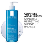 La Roche-Posay Effaclar Purifying Foaming Gel Cleanser for Oily Skin, With Zinc Pidolate To Remove Excess Oil & Shine, Alcohol Free & Oil Free, Sensitive Skin Tested