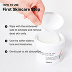 COSRX BHA Toner Pads, 70 Sheets, Exfoliating Pads for Dead Skin & Blackheads, Minimize Pores, Prevent Breakouts, Improve Skin Texture, Korean Skin Care